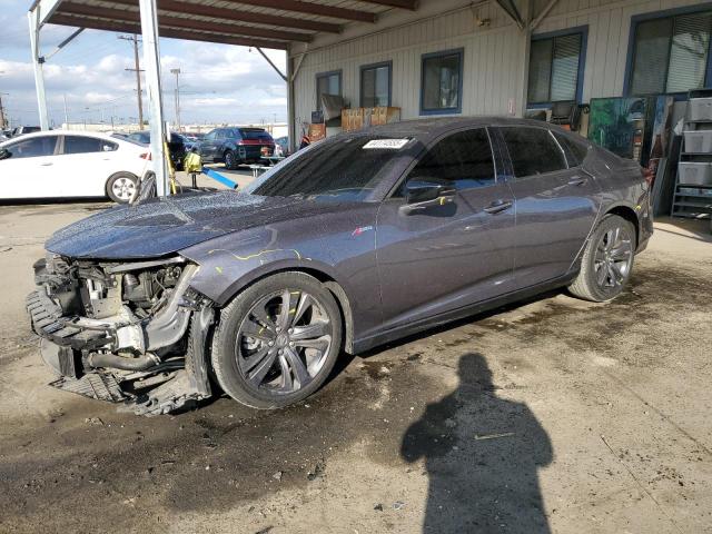 19UUB6F58NA000168 - 2022 ACURA TLX TECH A GRAY photo 1