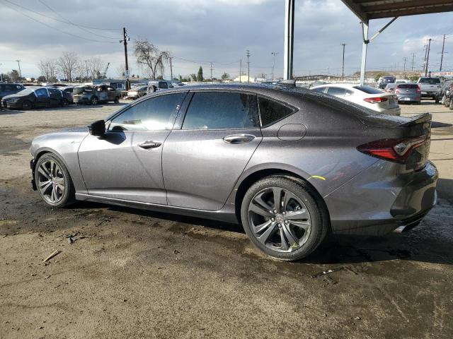 19UUB6F58NA000168 - 2022 ACURA TLX TECH A GRAY photo 2