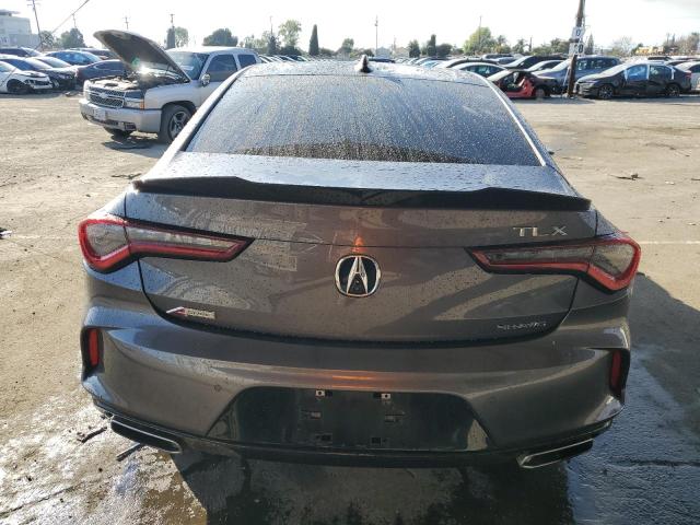 19UUB6F58NA000168 - 2022 ACURA TLX TECH A GRAY photo 6
