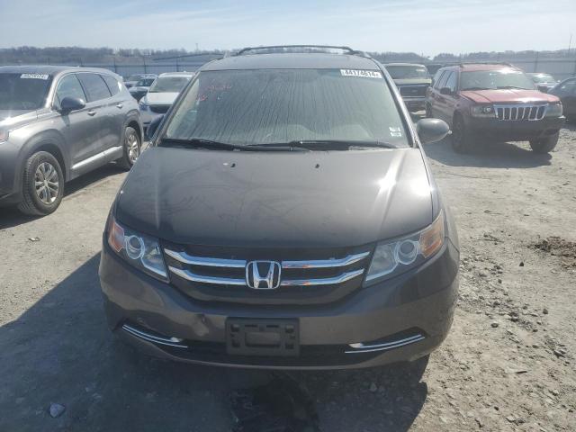 5FNRL5H63FB102861 - 2015 HONDA ODYSSEY EXL GRAY photo 5