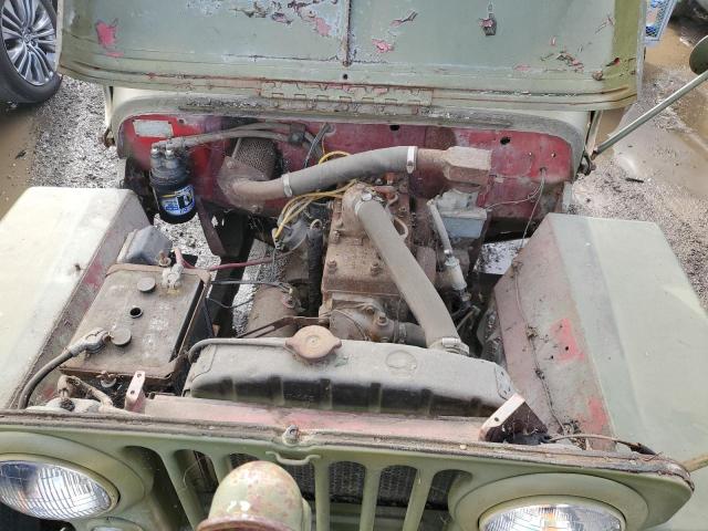 5633710083 - 1956 WILLY JEEP GREEN photo 11