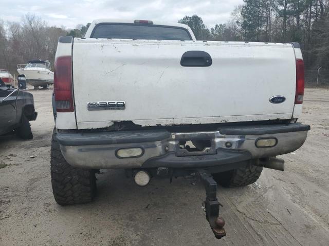 1FTWX31PX6EA32033 - 2006 FORD F350 SRW SUPER DUTY WHITE photo 6