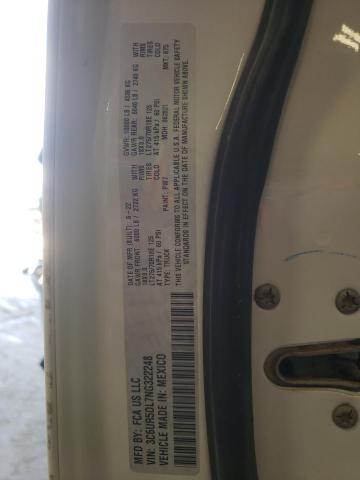 3C6UR5DL7NG322248 - 2022 RAM 2500 BIG HORN/LONE STAR WHITE photo 12