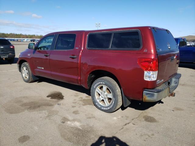 5TBDV54147S490350 - 2007 TOYOTA TUNDRA CREWMAX SR5 BURGUNDY photo 2