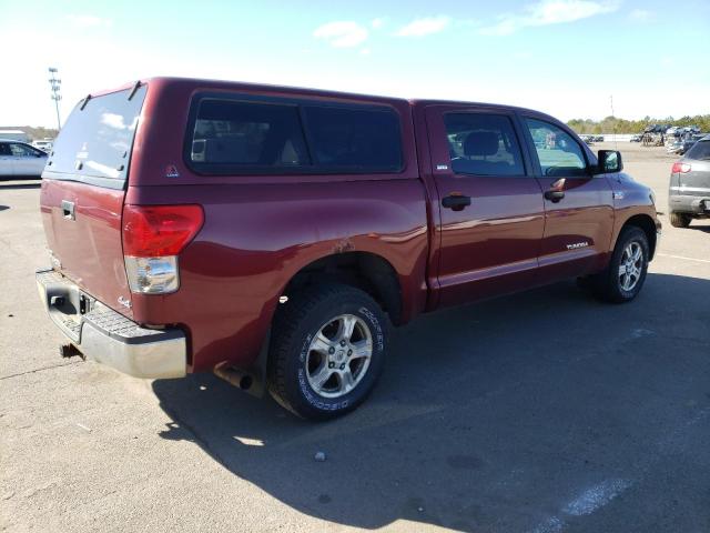 5TBDV54147S490350 - 2007 TOYOTA TUNDRA CREWMAX SR5 BURGUNDY photo 3