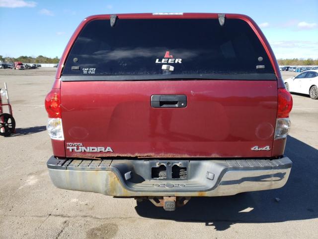 5TBDV54147S490350 - 2007 TOYOTA TUNDRA CREWMAX SR5 BURGUNDY photo 6