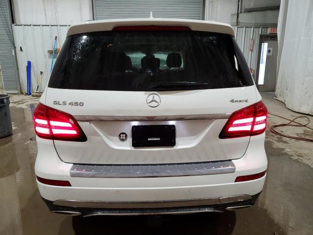 4JGDF6EE2KB230150 - 2019 MERCEDES-BENZ GLS 450 4MATIC WHITE photo 6