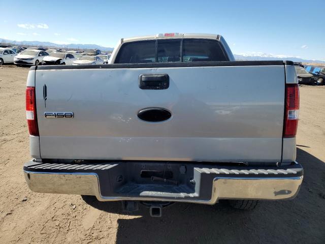 1FTPW14V76FA93047 - 2006 FORD F150 SUPERCREW SILVER photo 6