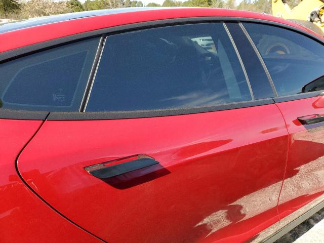 5YJSA1H19EFP44925 - 2014 TESLA MODEL S Կարմիր լուսանկար 10