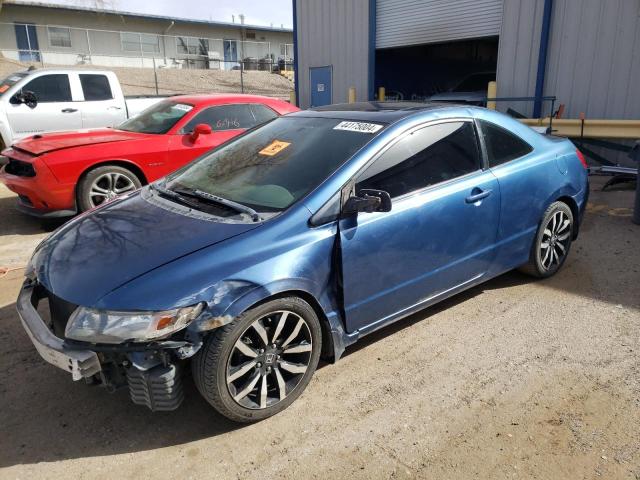 2HGFG1B81AH532256 - 2010 HONDA CIVIC EX BLUE photo 1