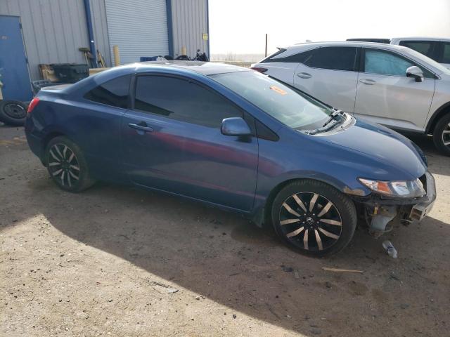 2HGFG1B81AH532256 - 2010 HONDA CIVIC EX BLUE photo 4