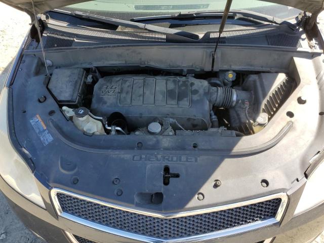 1GNKRFED7CJ249057 - 2012 CHEVROLET TRAVERSE LS GRAY photo 11