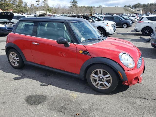 WMWSU3C58DT683685 - 2013 MINI COOPER RED photo 4