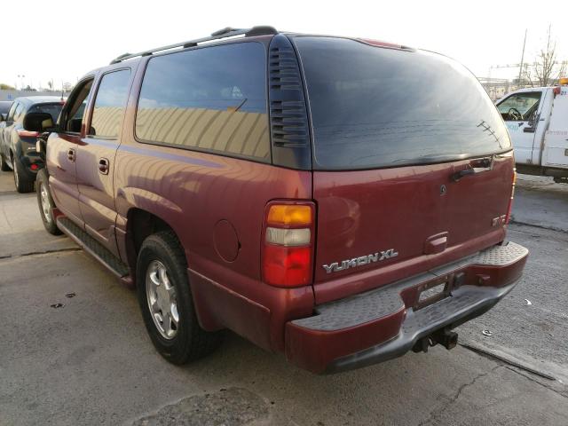 1GKFK66U32J138778 - 2002 GMC DENALI XL K1500 BURGUNDY photo 2