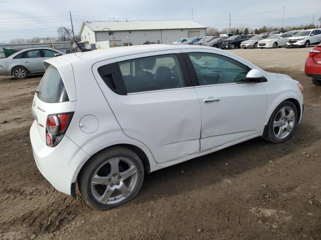 1G1JE6SB6C4202399 - 2012 CHEVROLET SONIC LTZ WHITE photo 3