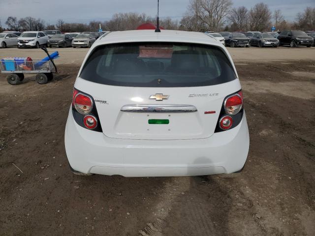 1G1JE6SB6C4202399 - 2012 CHEVROLET SONIC LTZ WHITE photo 6