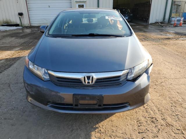 19XFB2F59CE003526 - 2012 HONDA CIVIC LX GRAY photo 5