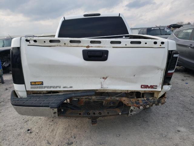 2GTEK13M081228360 - 2008 GMC SIERRA K1500 WHITE photo 6