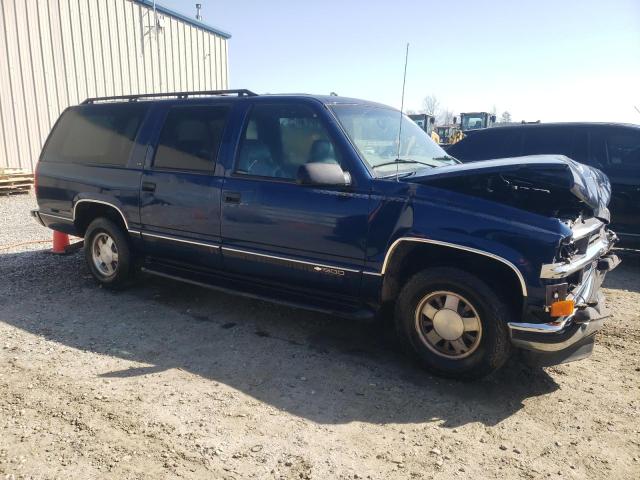 3GNEC16R8VG176927 - 1997 CHEVROLET SUBURBAN C1500 BLUE photo 4