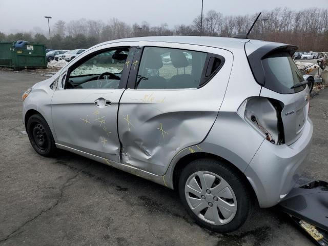 KL8CB6SA9HC725566 - 2017 CHEVROLET SPARK LS SILVER photo 2