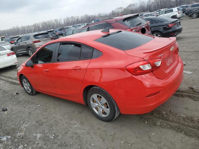 1G1BC5SM6H7120684 - 2017 CHEVROLET CRUZE LS RED photo 2