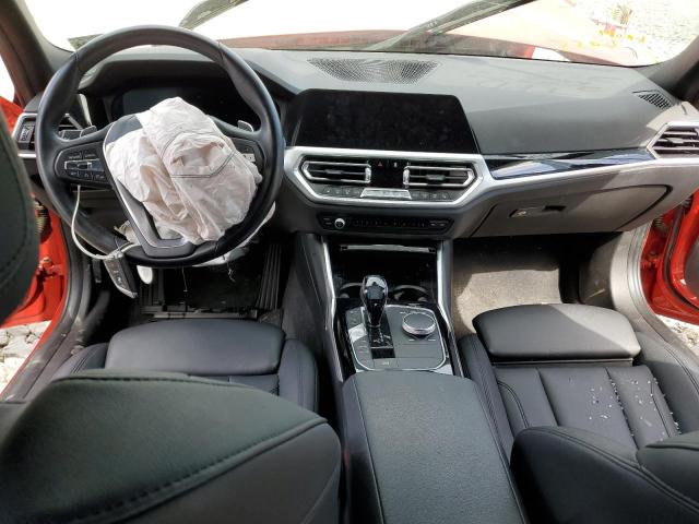 WBA5R7C56KAJ82308 - 2019 BMW 330XI Կարմիր լուսանկար 8