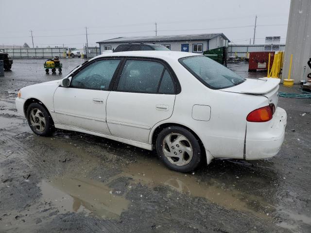 1NXBR12E41Z480014 - 2001 TOYOTA COROLLA CE WHITE photo 2