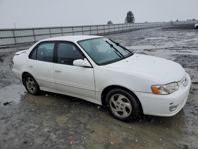 1NXBR12E41Z480014 - 2001 TOYOTA COROLLA CE WHITE photo 4