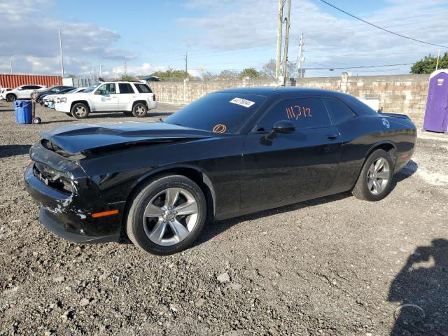 2C3CDZAG3JH317693 - 2018 DODGE CHALLENGER SXT BLACK photo 1