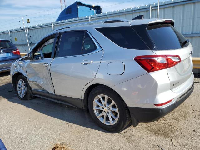 2GNAXJEVXJ6238447 - 2018 CHEVROLET EQUINOX LT SILVER photo 2