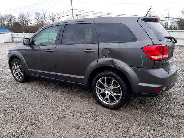 3C4PDCEG6JT346861 - 2018 DODGE JOURNEY GT GRAY photo 2