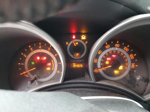 JTKJF5C7XC3043846 - 2012 TOYOTA SCION TC WHITE photo 9