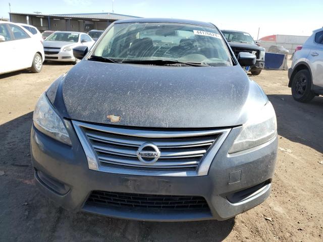 3N1AB7AP3EL676958 - 2014 NISSAN SENTRA S BLUE photo 5