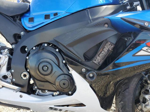 JS1GN7FA2E2100020 - 2014 SUZUKI GSX-R600 BLUE photo 7