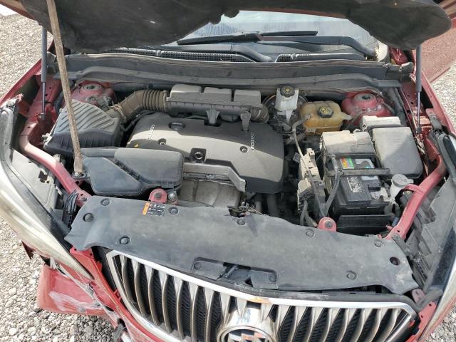 LRBFXBSA4HD222244 - 2017 BUICK ENVISION ESSENCE Կարմիր լուսանկար 11