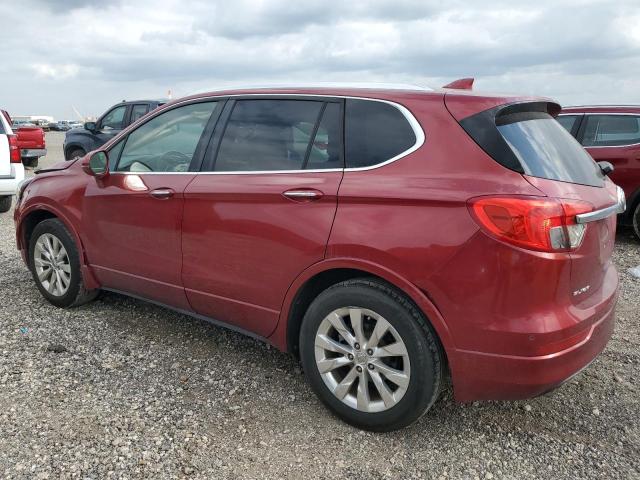 LRBFXBSA4HD222244 - 2017 BUICK ENVISION ESSENCE Կարմիր լուսանկար 2