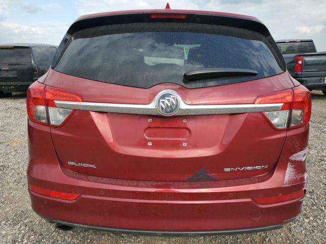 LRBFXBSA4HD222244 - 2017 BUICK ENVISION ESSENCE Կարմիր լուսանկար 6