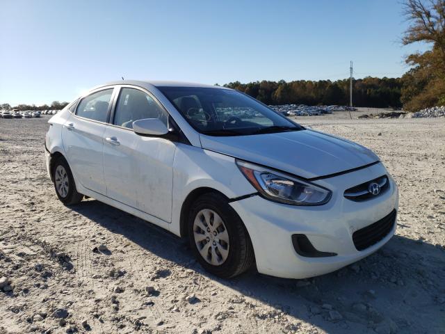 KMHCT4AEXGU058041 - 2016 HYUNDAI ACCENT SE WHITE photo 1