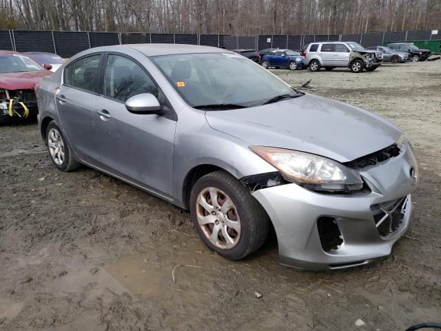 JM1BL1UF2C1554093 - 2012 MAZDA 3 I SILVER photo 4