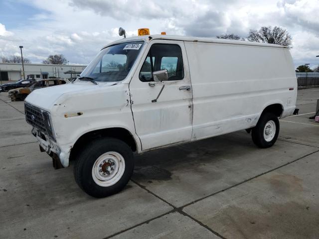 1FTJE34H4JHB47111 - 1988 FORD ECONOLINE E350 VAN WHITE photo 1