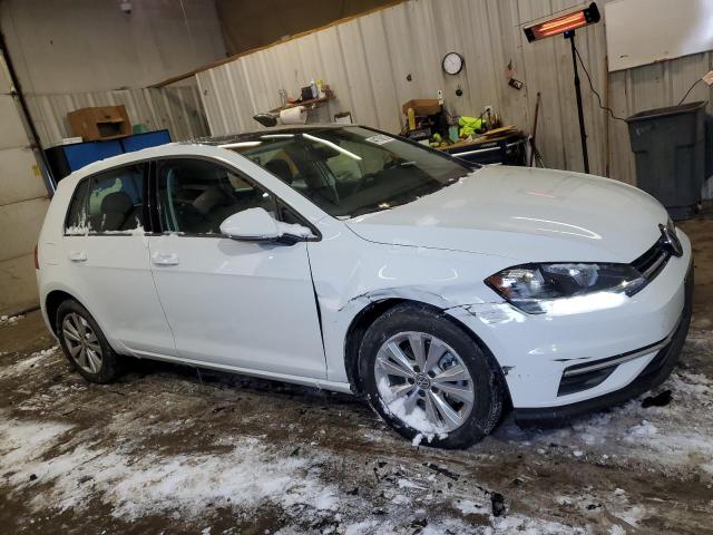 3VWG57AU2MM007588 - 2021 VOLKSWAGEN GOLF WHITE photo 4