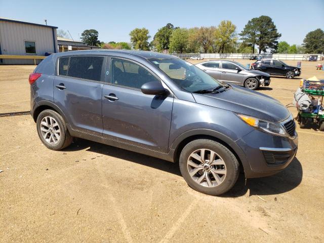 KNDPB3AC4E7597736 - 2014 KIA SPORTAGE BASE GRAY photo 4