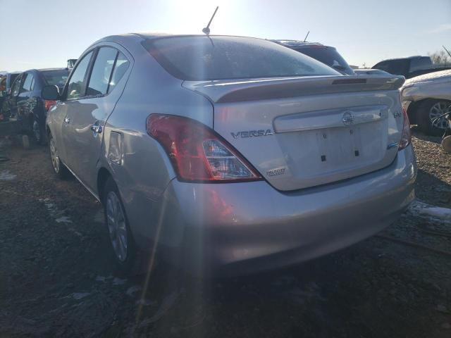 3N1CN7AP9DL883546 - 2013 NISSAN VERSA S SILVER photo 2