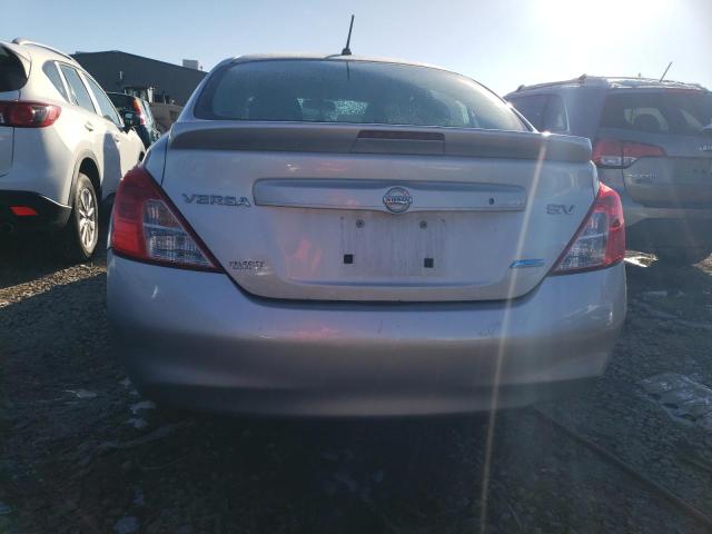 3N1CN7AP9DL883546 - 2013 NISSAN VERSA S SILVER photo 6