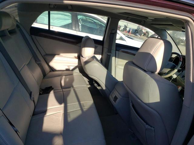 4T1BK3DB4BU407827 - 2011 TOYOTA AVALON BASE 勃艮第红 照片 10