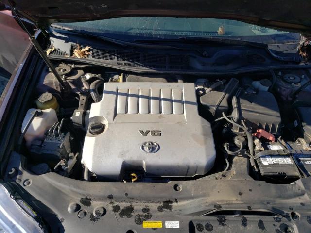 4T1BK3DB4BU407827 - 2011 TOYOTA AVALON BASE 勃艮第红 照片 11