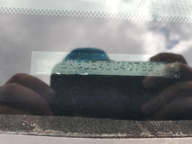 4T1BK3DB4BU407827 - 2011 TOYOTA AVALON BASE 勃艮第红 照片 12