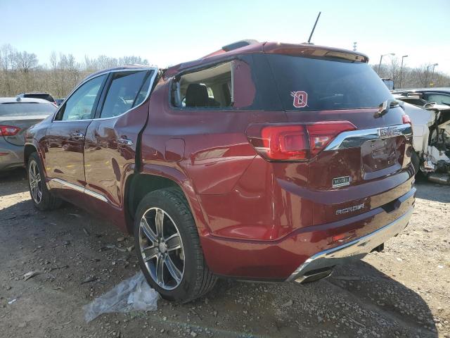 1GKKNXLS0JZ173051 - 2018 GMC ACADIA DENALI MAROON photo 2