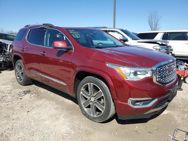 1GKKNXLS0JZ173051 - 2018 GMC ACADIA DENALI MAROON photo 4