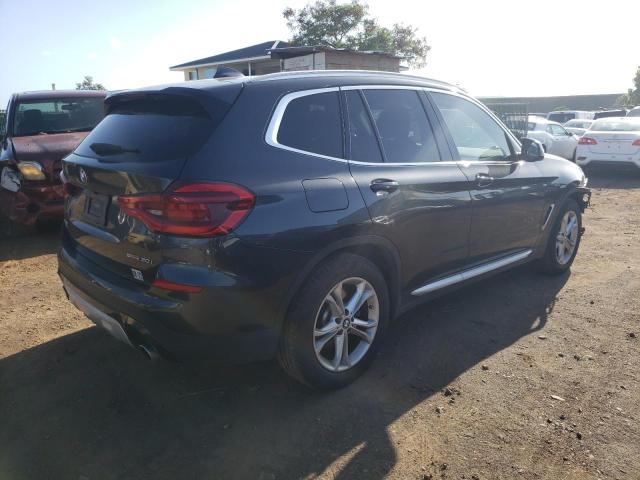 5UXTY3C03M9H02433 - 2021 BMW X3 SDRIVE30I BLACK photo 3